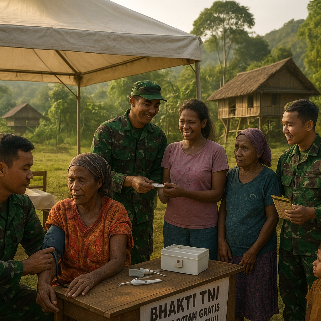 Ketika Pelayanan Kesehatan Menjangkau Kampung Fawi