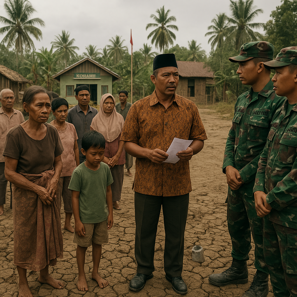 Duka Warga Desa Terpencil Kehilangan Satu-Satunya Sumber Air Bersih