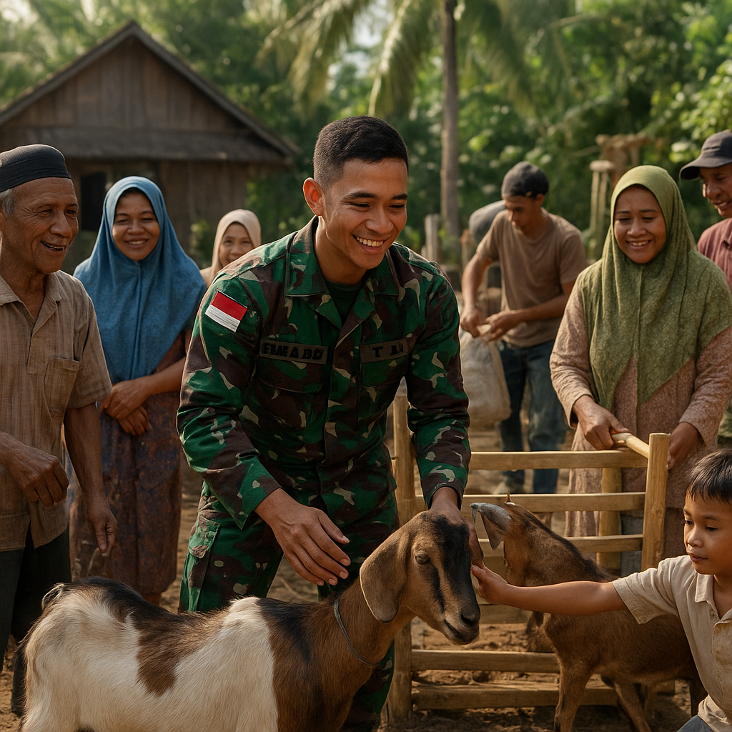 Praka Dedi dan Kambing Bantuan: Sehari di Pondok Betara dengan Warga