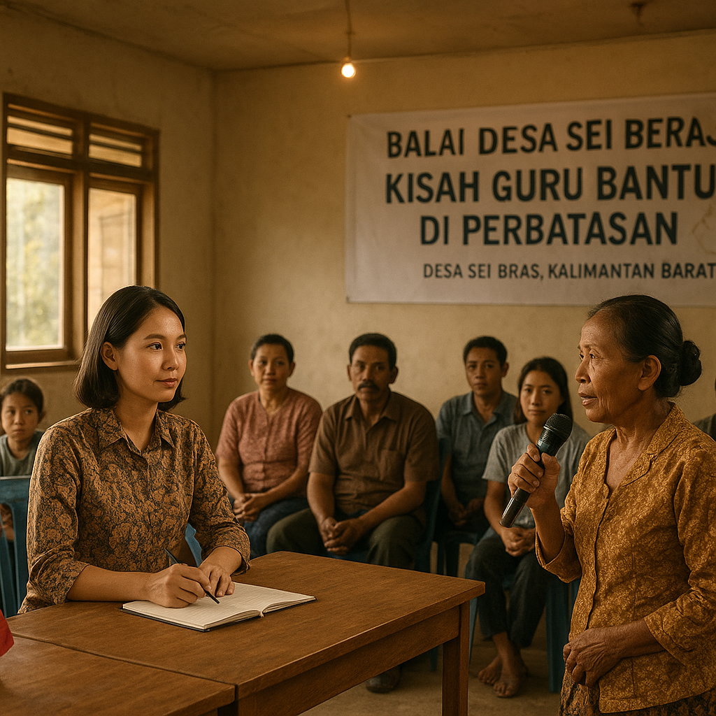 Kisah Guru Bantu di Perbatasan: Aspirasi Warga Desa Tentang Pendidikan Anak