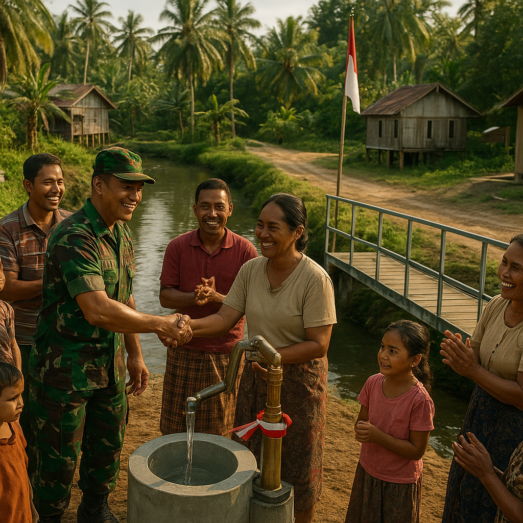 Harapan Baru dari Sumur Bor dan Jembatan di Mentawai