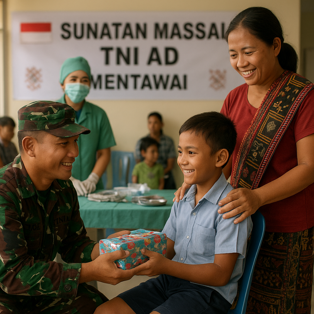 Sunatan Massal, Hadiah untuk Anak-anak Mentawai