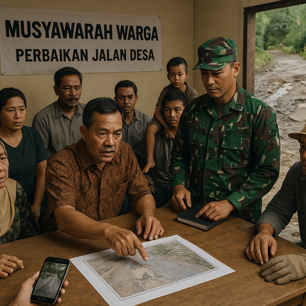 Aspirasi Warga: Minta Program Perbaikan Jalan Desa Dipercepat