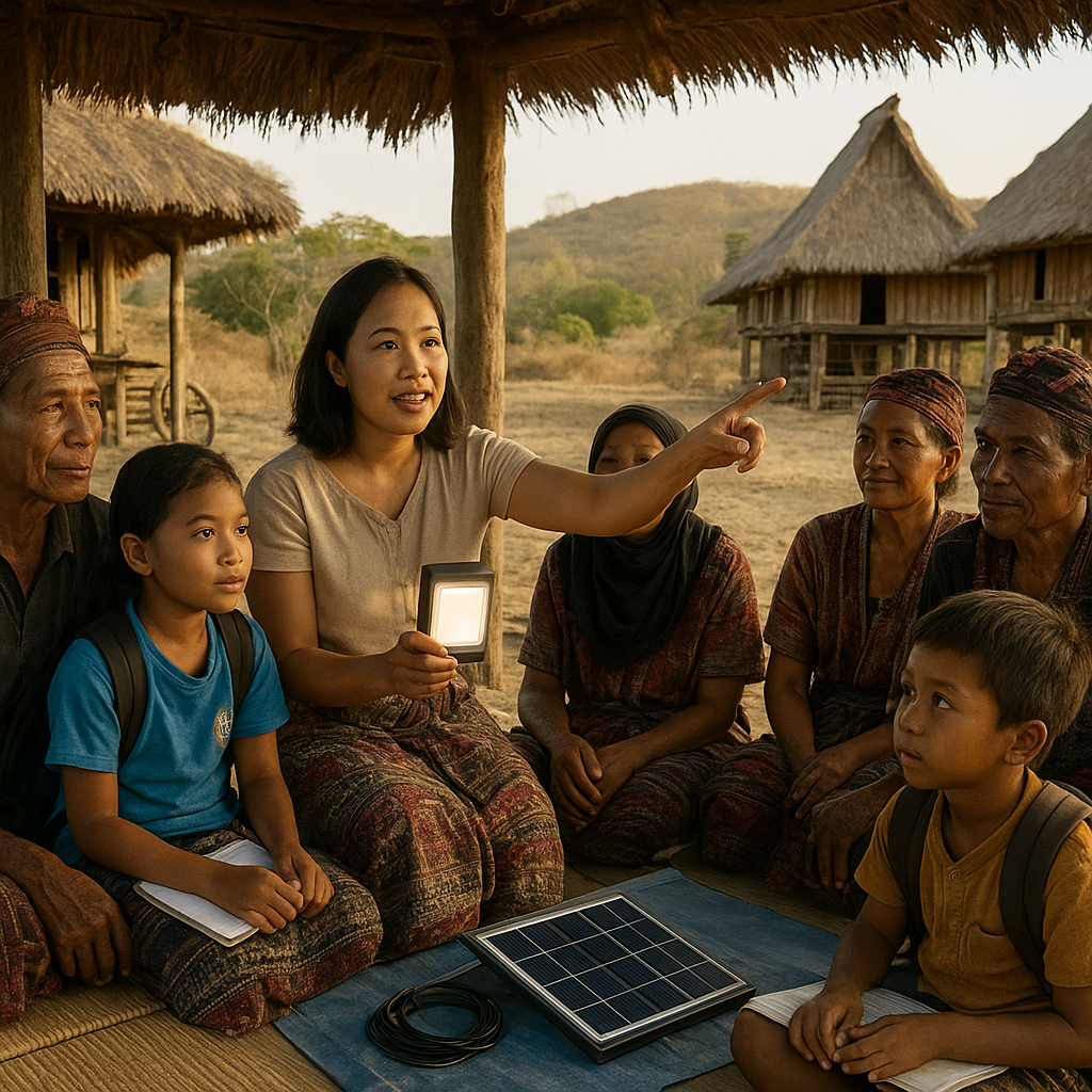 Warga Desa Terpencil di Sumba Tanya: Kapan Bantuan Listrik Tenaga Surya Datang?