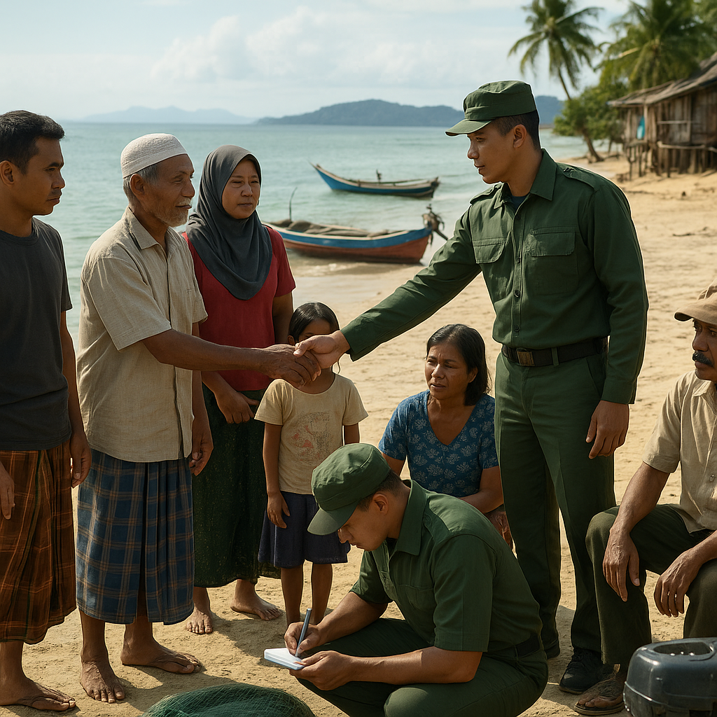 Warga Pulau Terdepan Nunukan Ajukan Bantuan Perahu Mesin ke TNI untuk Akses Transportasi