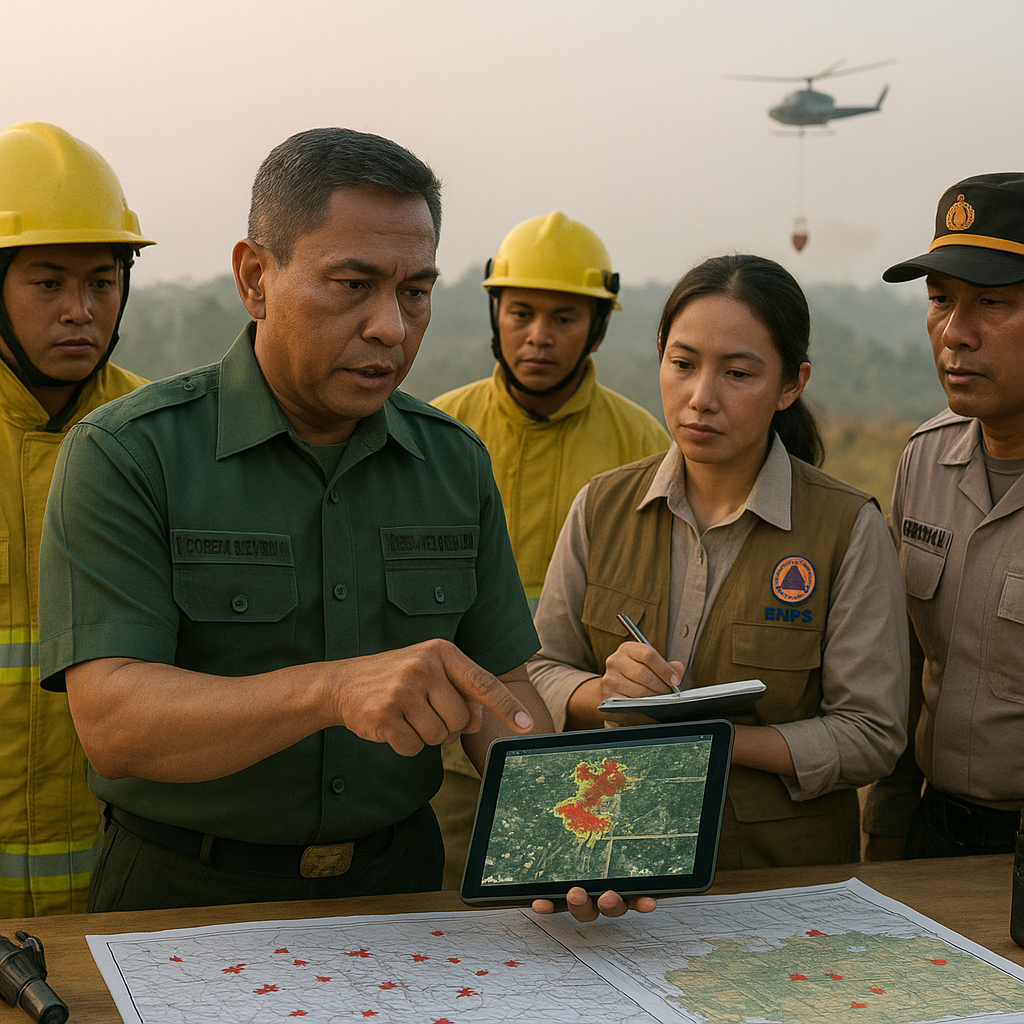 Karhutla 2026 Diantisipasi Dini, Korem 042/Gapu Perkuat Sinergi Lintas Sektoral