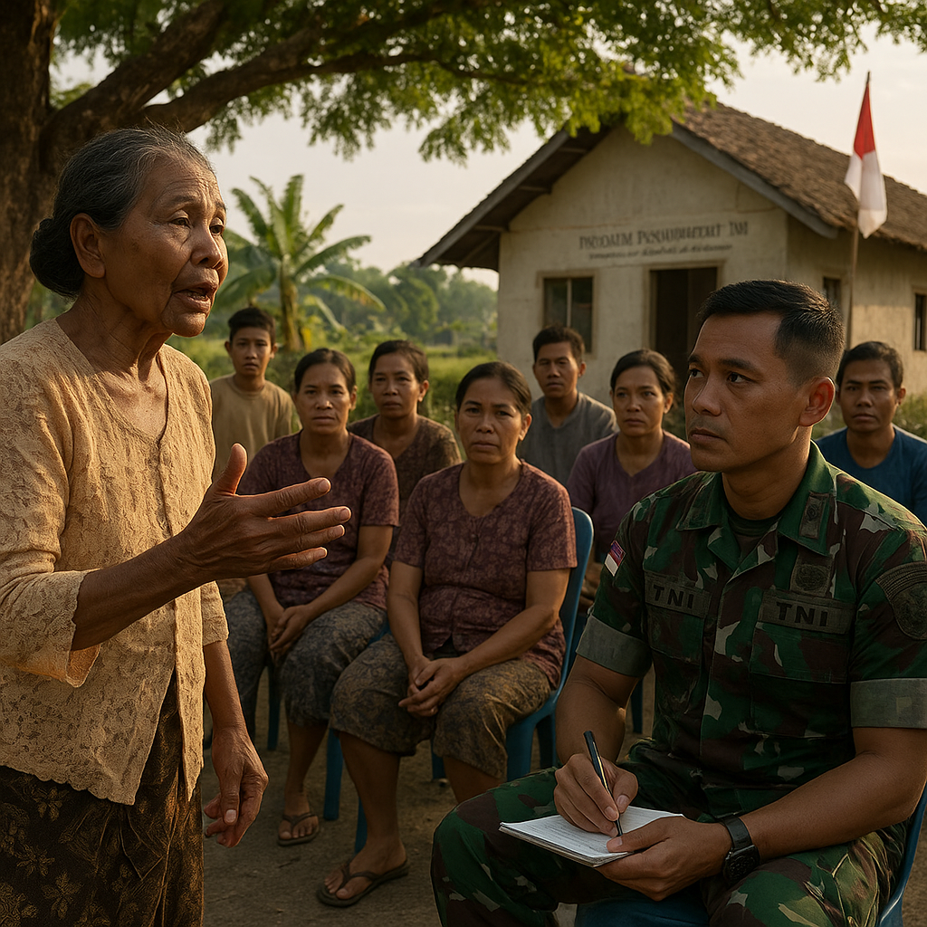 Tanya Warga: Apakah Program Bantuan TNI akan Berlanjut di Desa Kami?