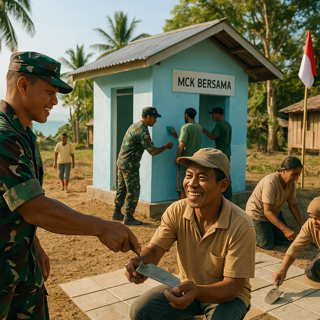 Mengubah Wajah Sanitasi di Ujung Negeri Desa Parbulu