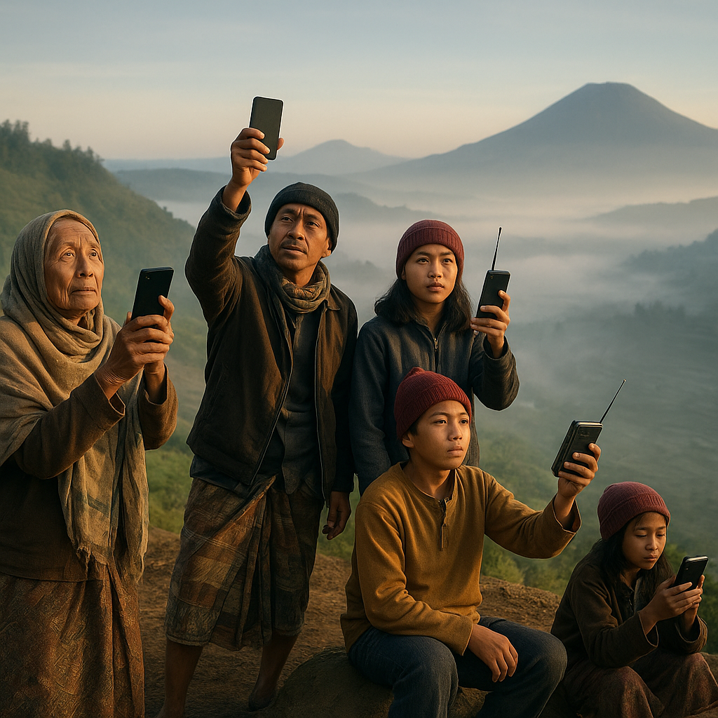 Kilas Pelosok: Perjuangan Menjemput Sinyal di Desa Tertinggi Dieng