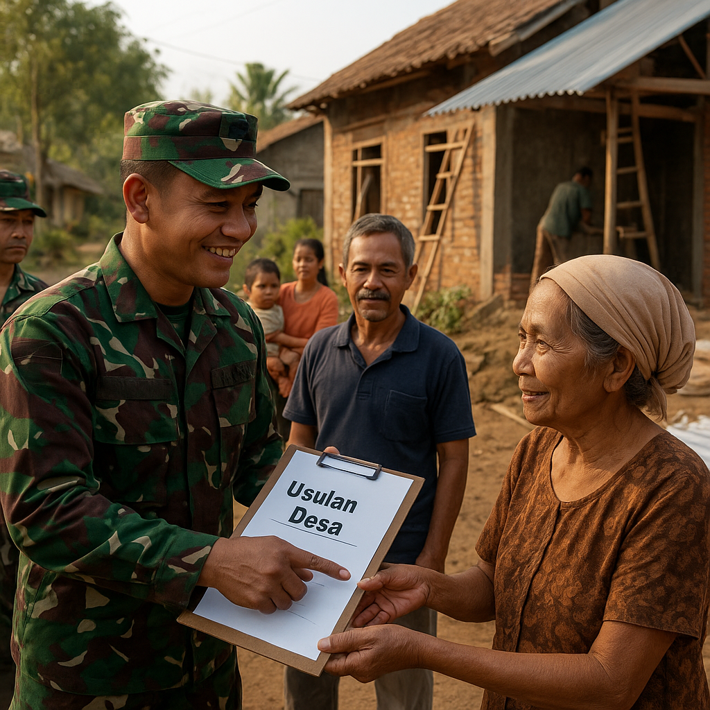 Tanya Warga: Bagaimana Cara Dapatkan Bantuan Perbaikan Rumah dari Program TNI?