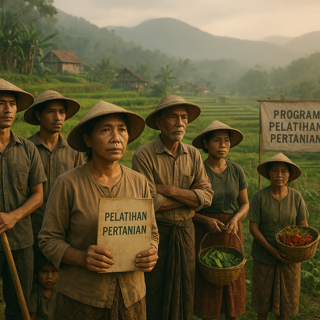 Warga Desa di Sulawesi Tanya: Kapan Program Pelatihan Pertanian dari Pemerintah Datang Lagi?