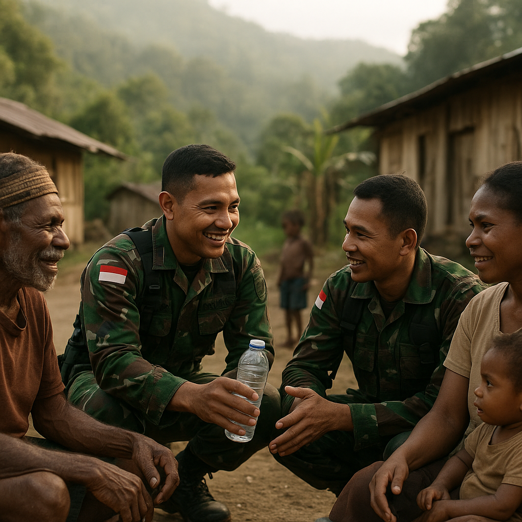 Ketika Senyap Dijawab dengan Sapaan di Nduga
