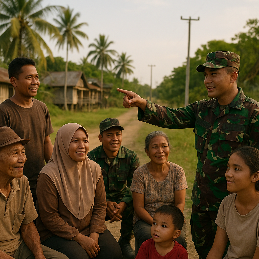 Warga Desa Terpencil di Halmahera Barat Tanya: Kapan Listrik PLN Masuk?