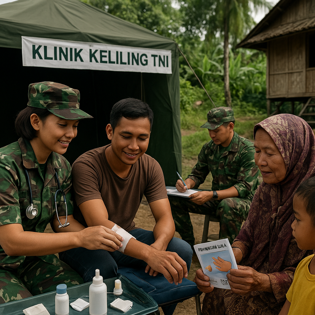 Klinik Keliling TNI di Pedalaman Aceh: Mengobati Luka, Menyembuhkan Hati