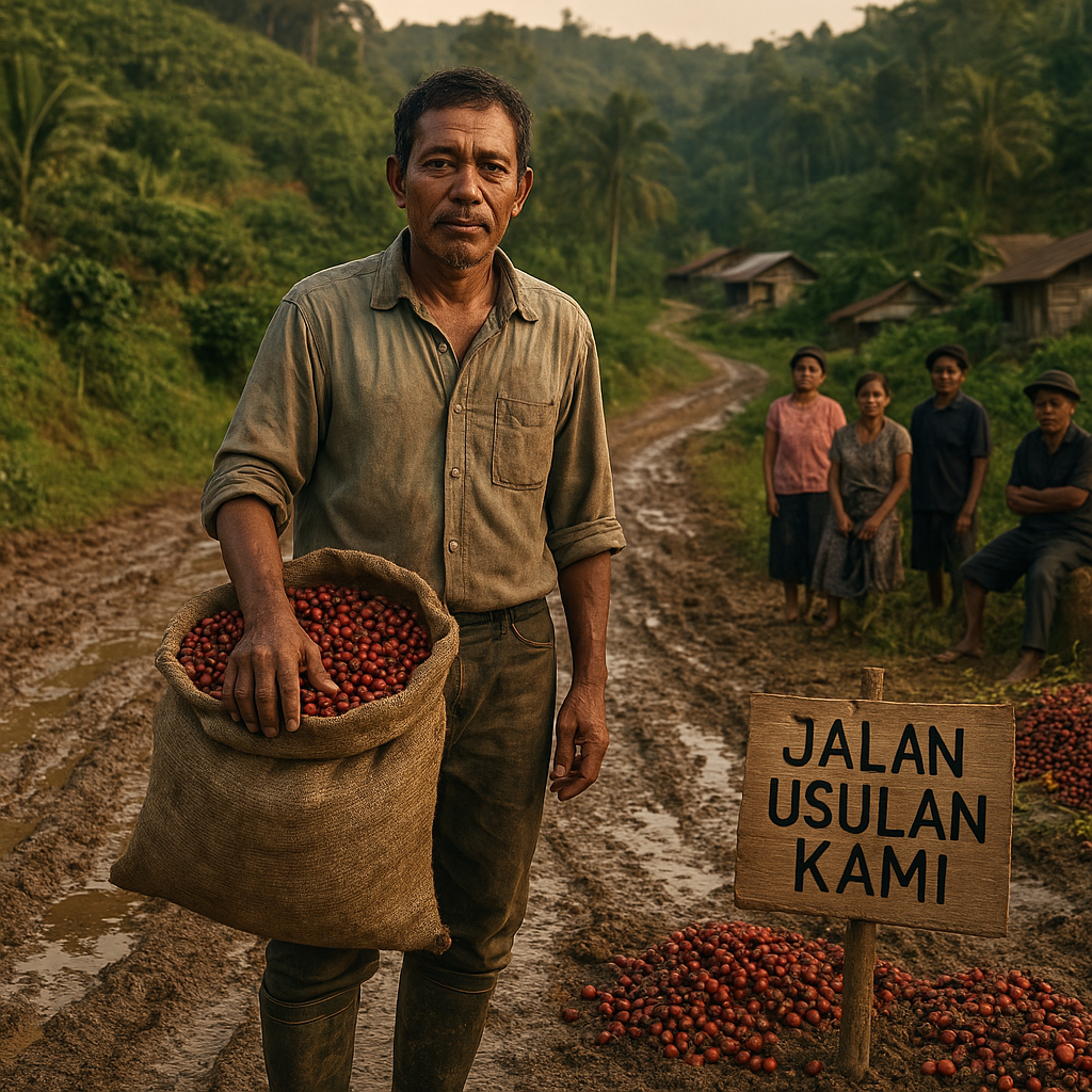 Aspirasi Warga Pelosok: 'Minta Jalan Usulan Kami Didengar, Agar Hasil Bumi Tak Lagi Membusuk di Kebun'