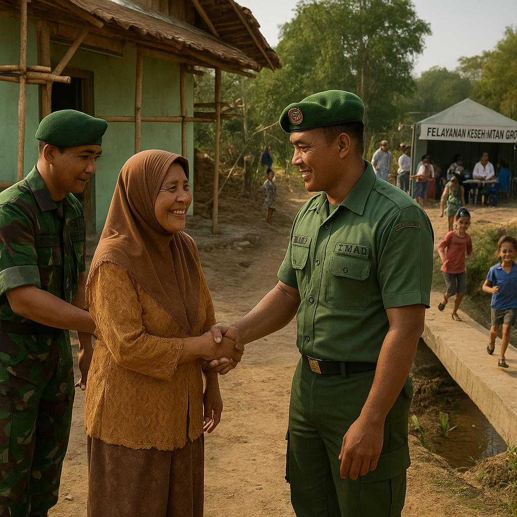 Bakti TNI AD Sentuh Denyut Kehidupan Masyarakat Madura