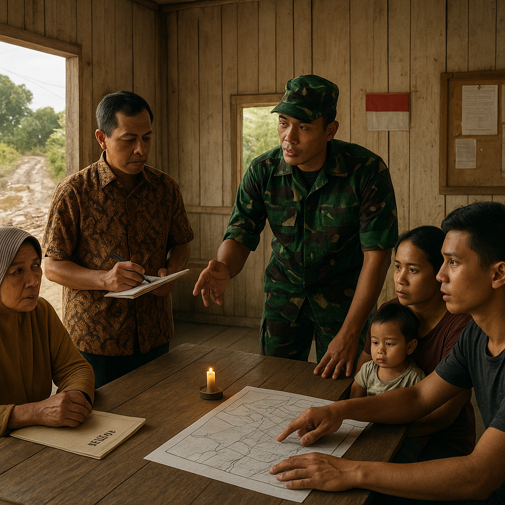 Warga di Perbatasan Kalimantan Tanyakan Akses Listrik dan Jalan, TNI Fasilitasi Dialog dengan Pemda