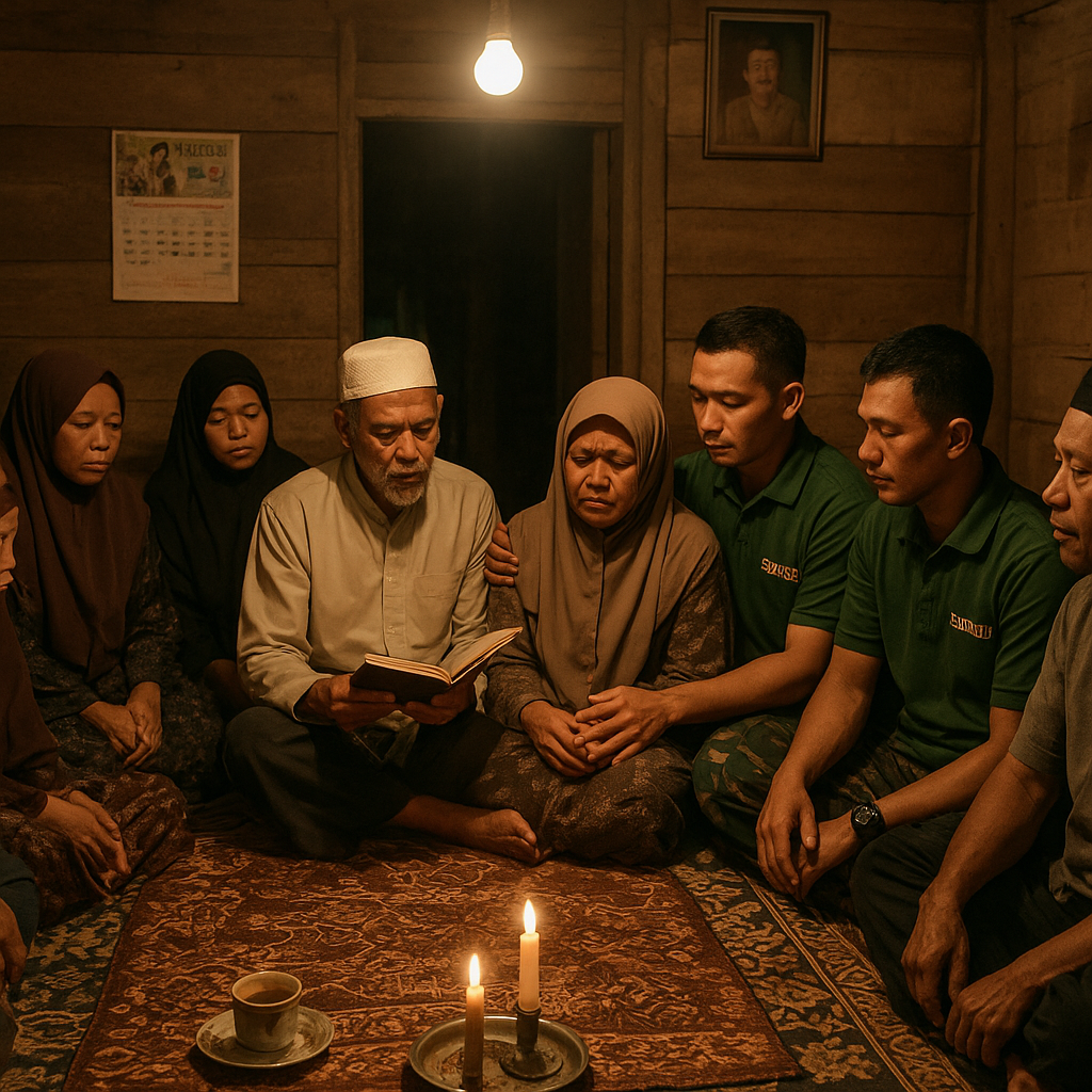 Tak Sekadar Bangun Desa, TMMD Abdya Juga Hadir di Saat Warga Berduka