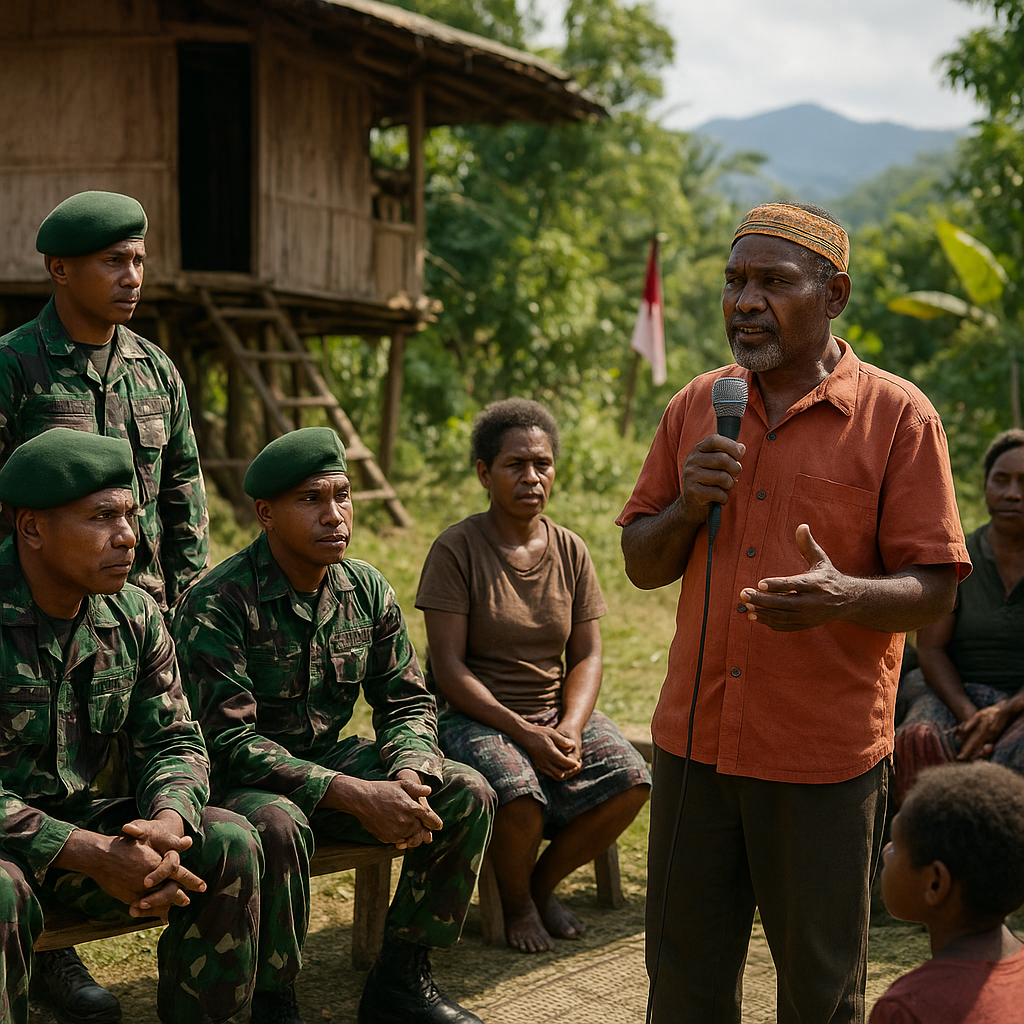 Dialog TNI dan Warga Kendetapa, Aspirasi Papua Tengah Terungkap