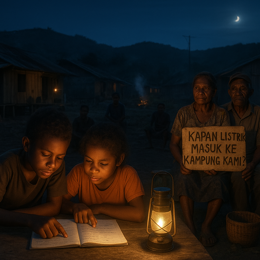 Warga Desa Tanya: Kapan Listrik Masuk ke Kampung Kami?