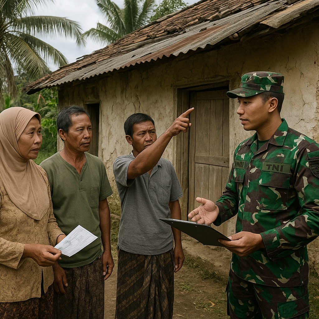 Tanya Warga: Bagaimana Cara Mengajukan Bantuan Perbaikan Rumah Lewat Program TNI?