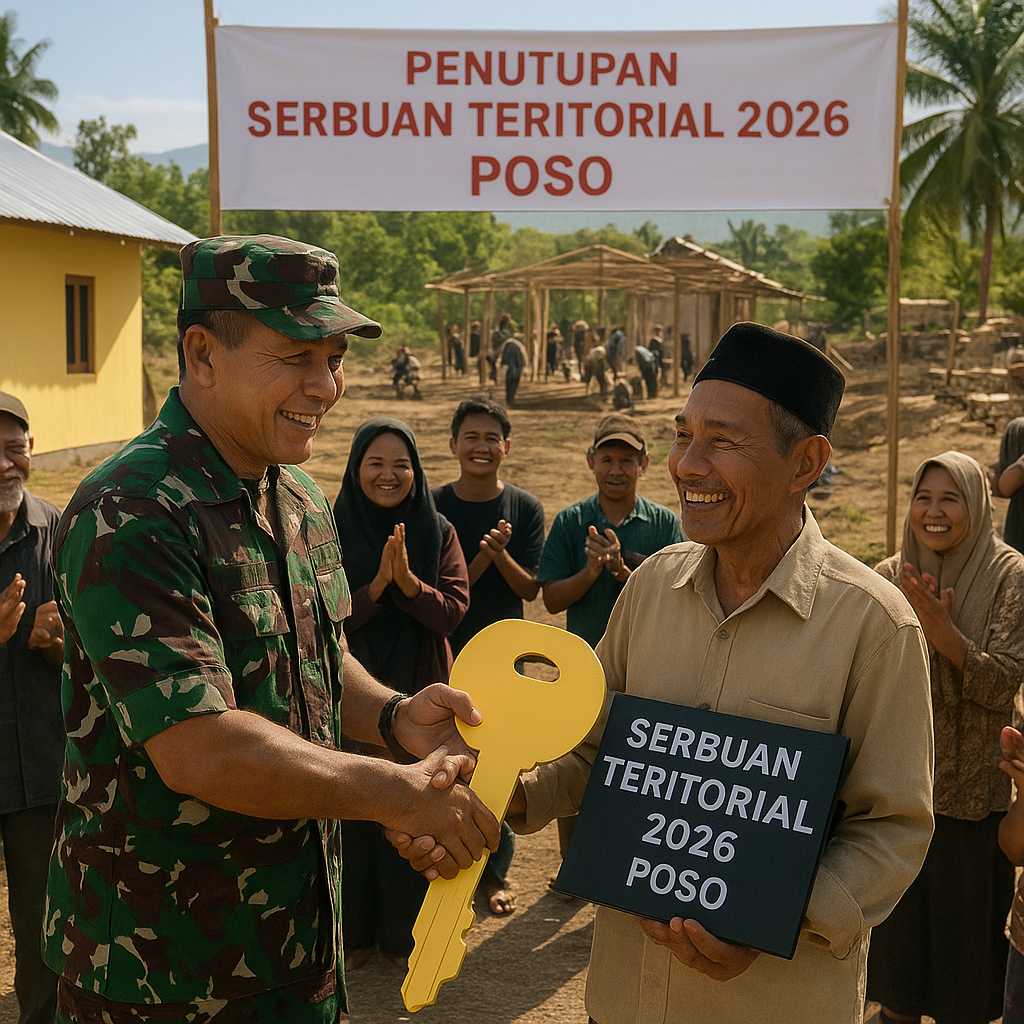 Serbuan Teritorial di Poso Tutup dengan Capaian Membanggakan