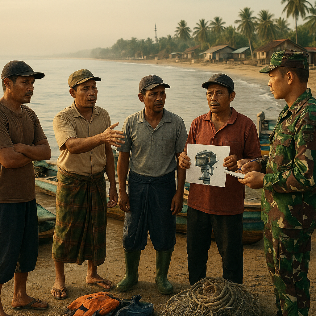 Warga Desa Pesisir Aceh Tanya: Kapan Bantuan Perahu Mesin untuk Nelayan Kecil?