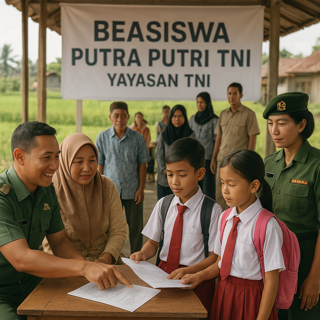 Tanya Warga: Bagaimana Cara Mendapatkan Beasiswa Putra Putri TNI dari Yayasan TNI?