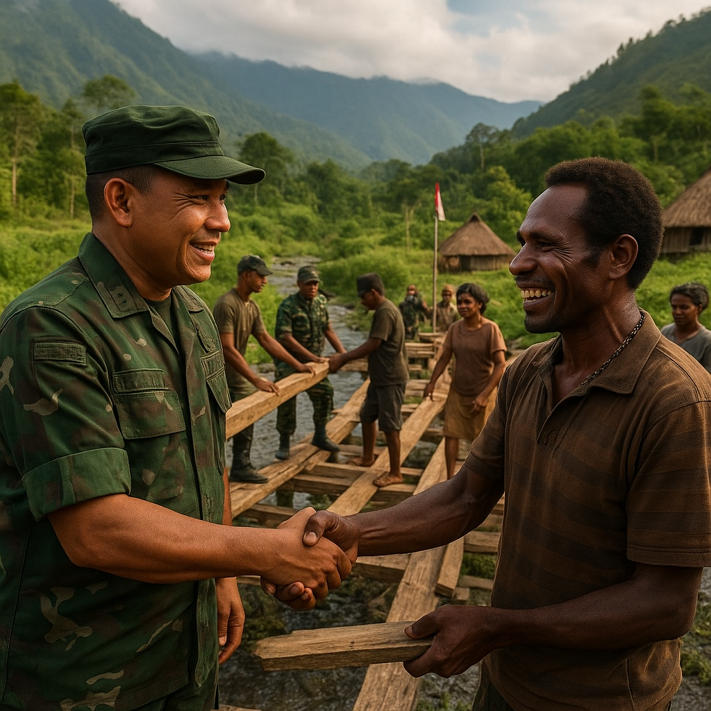 Memahami Papua: Koops TNI Habema Menyalakan Kembali Asa di Lembah Ugimba