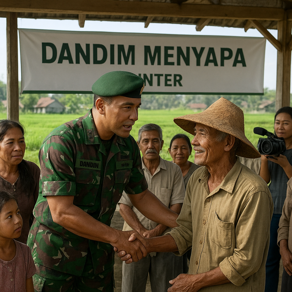 Tanya Jawab dengan Dandim: Warga Desa Kurangi Rasa Cemas Soal Keamanan Lahan