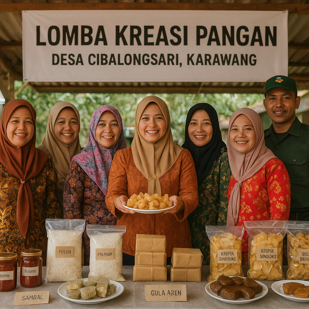 Seru! Desa Binaan di Karawang Pamerkan Hasil Panen Melimpah di Lomba Kreasi Pangan
