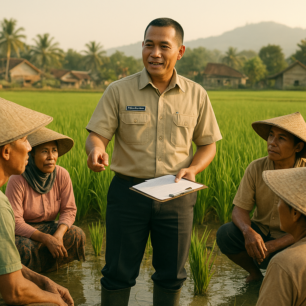 Dari Medan Perang ke Sawah: Mantan Prajurit Kini Jadi Penyuluh Pertanian di Kampungnya