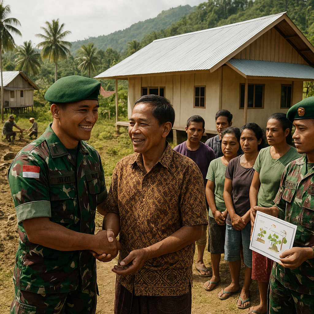 Kilas Pelosok: Desa di Sulawesi yang Bangkit dengan Bantuan TNI