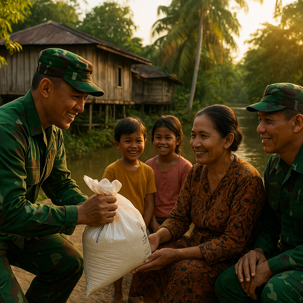 Warga Desa Mengungkapkan Kepuasan atas Program Teritorial TNI