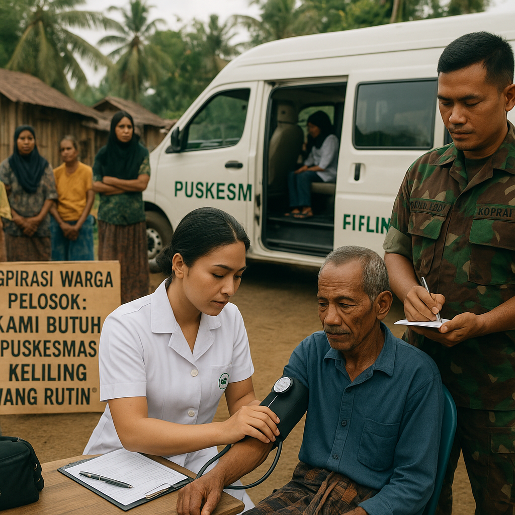 Aspirasi Warga Pelosok: 'Kami Butuh Puskesmas Keliling yang Rutin'
