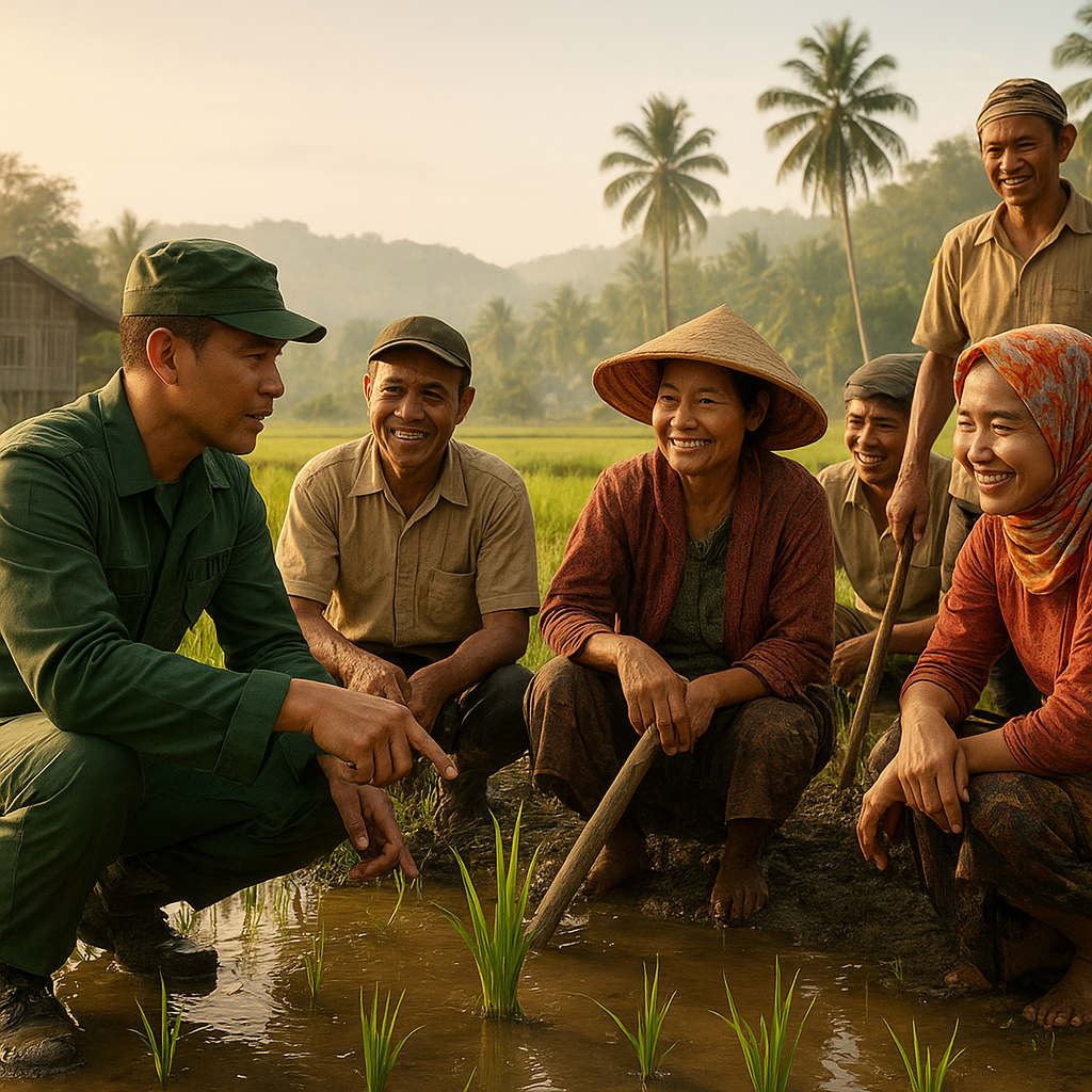 Program TNI: Sekolah Lapang bagi Petani di Desa Terpencil Sumatra