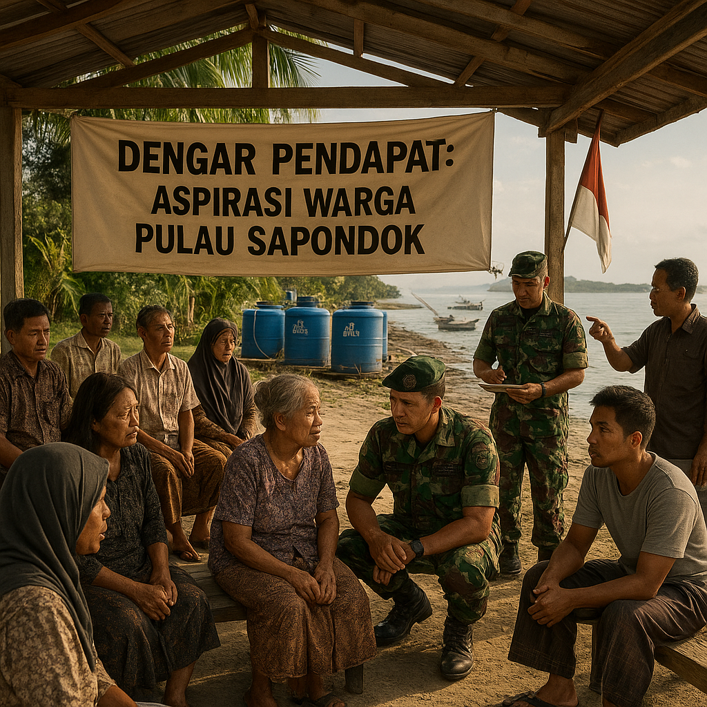 Aspirasi Warga Pulau Terpencil: Butuh Perhatian Lebih untuk Listrik dan Air Bersih