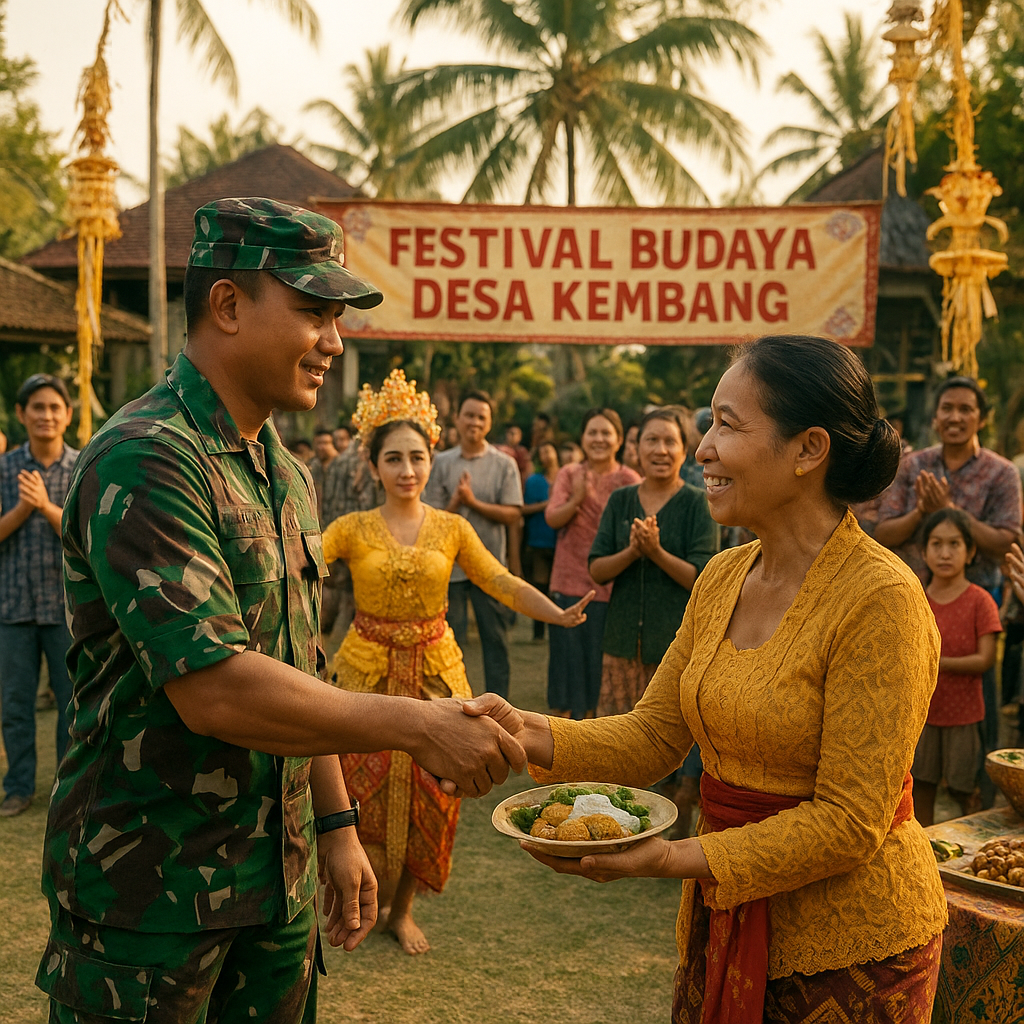 Festival Budaya Desa: TNI dan Warga Rayakan Keragaman