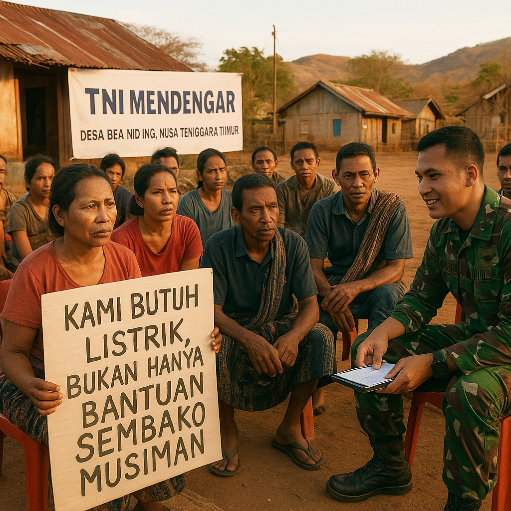 Aspirasi Warga Pelosok NTT: "Kami Butuh Listrik, Bukan Hanya Bantuan Sembako Musiman"