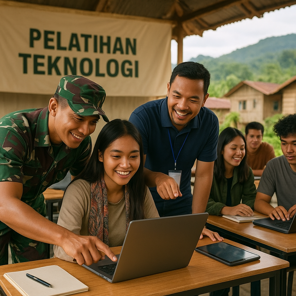 Generasi Muda di Perbatasan Diajak Melek Teknologi