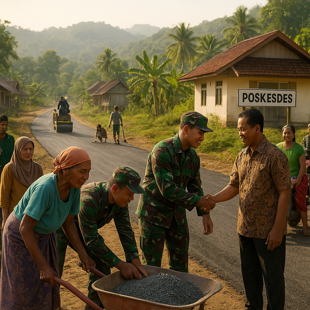 Kilas Pelosok: Desa di Sulawesi yang Berubah dengan Program TNI
