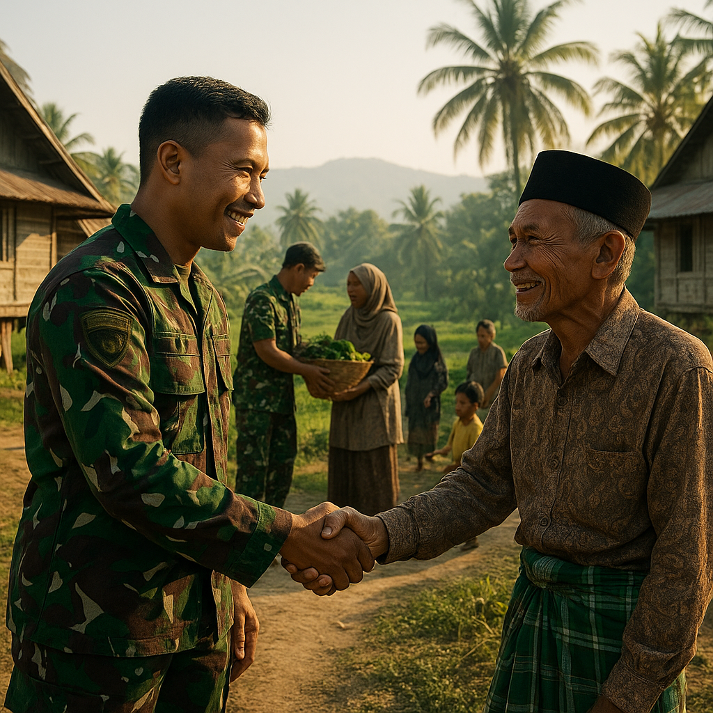 Program Teritorial TNI di Aceh: Membangun Kedekatan dengan Warga Desa