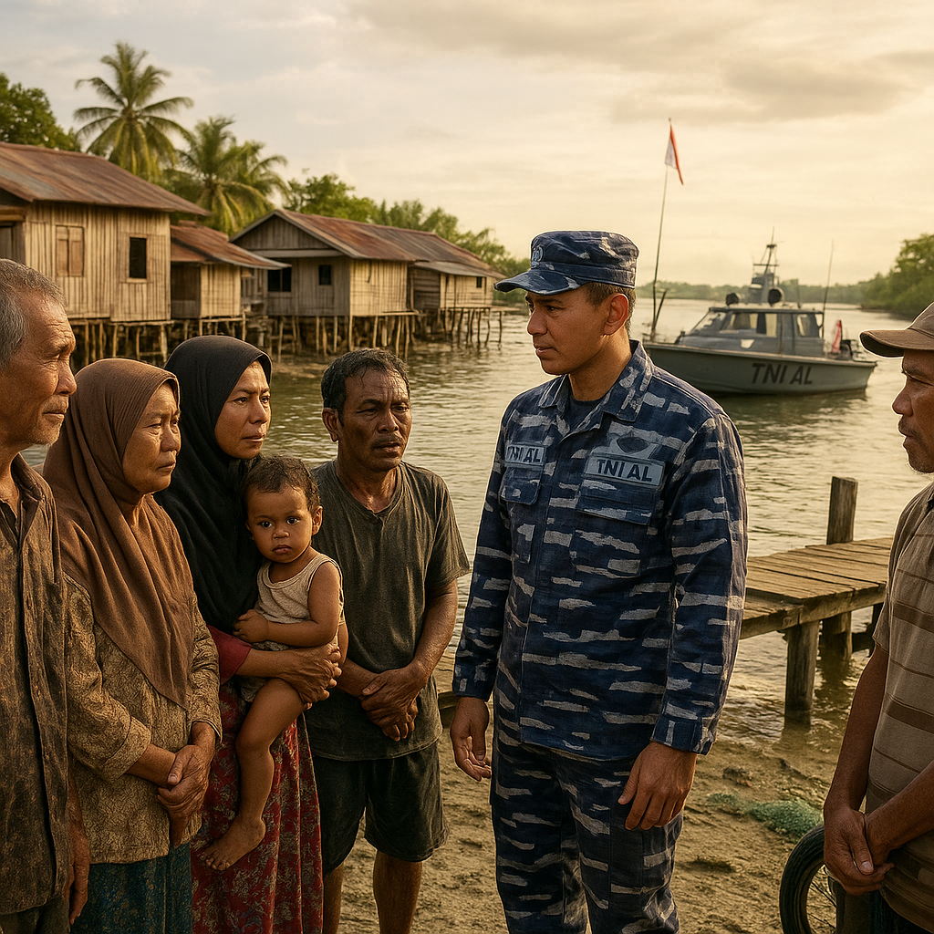 Warga Pulau Terpencil di Kepulauan Riau Berharap Ada Perahu Penghubung Tetap dari TNI AL