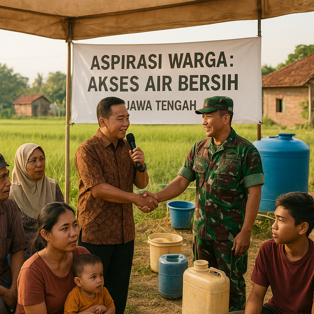 Aspirasi Warga Desa di Jawa Tengah tentang Akses Air Bersih