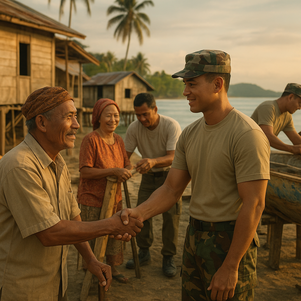 Kilas Pelosok: Desa di Maluku Utara yang Diberdayakan oleh Program TNI