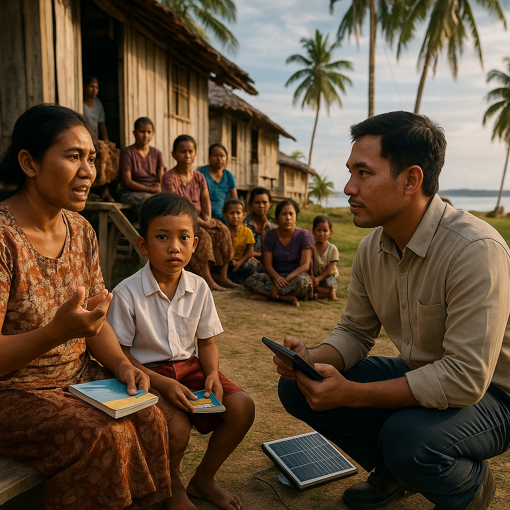 Warga Pelosok Mentawai Bertanya soal Akses Internet untuk Sekolah Anak