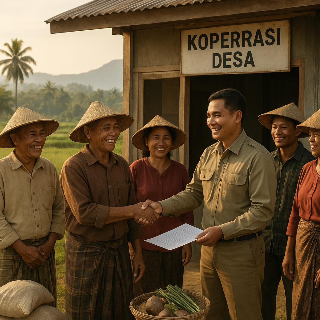 Program Teritorial TNI: Membangun Koperasi Desa di Sumatera untuk Peningkatan Ekonomi