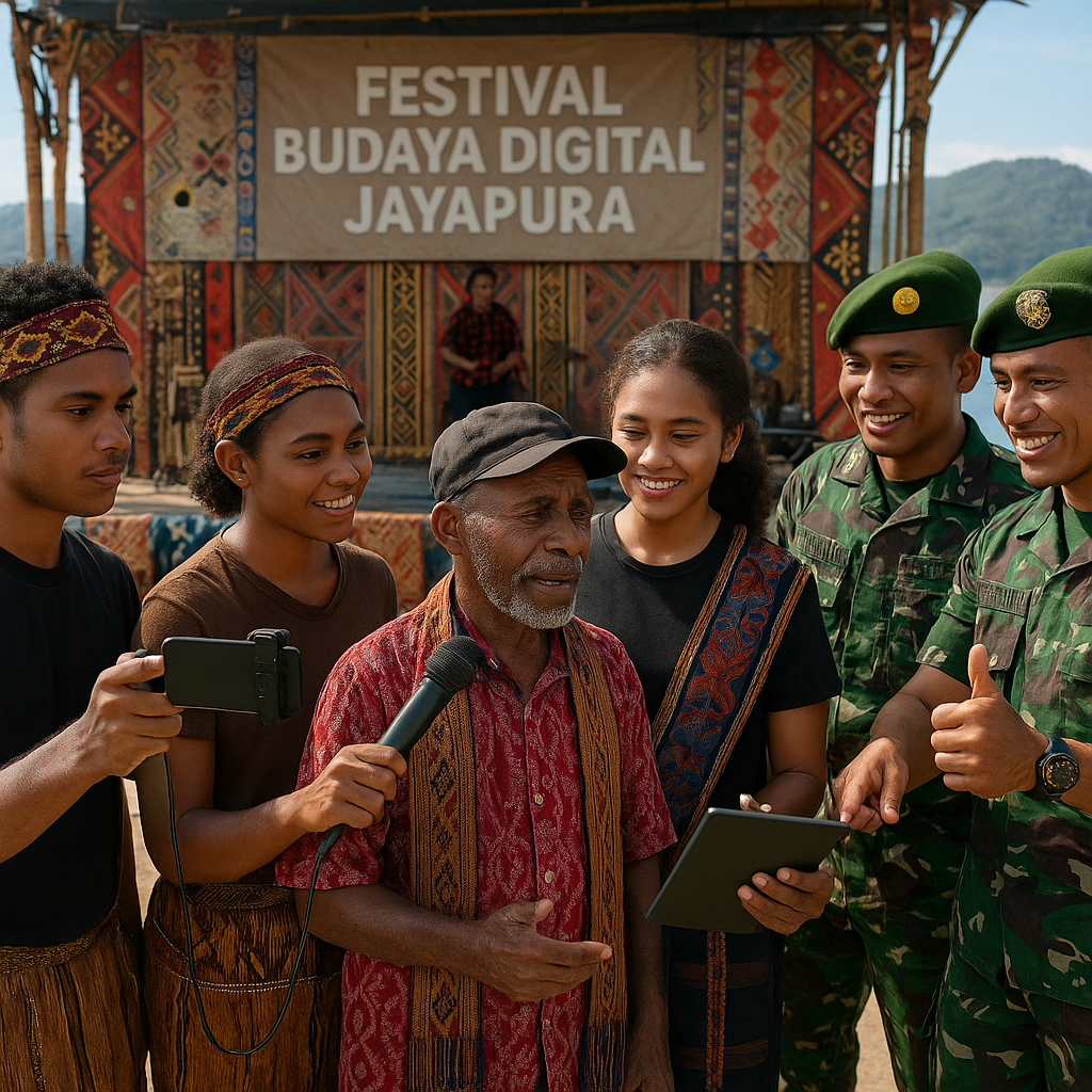 Generasi Muda Papua Diajak Lestarikan Budaya Lewat Festival Digital