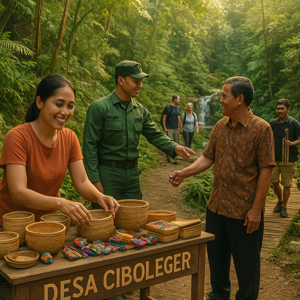 Desa di Banten ini Sukses Kembangkan Wisata Alam Berkat Pendampingan TNI