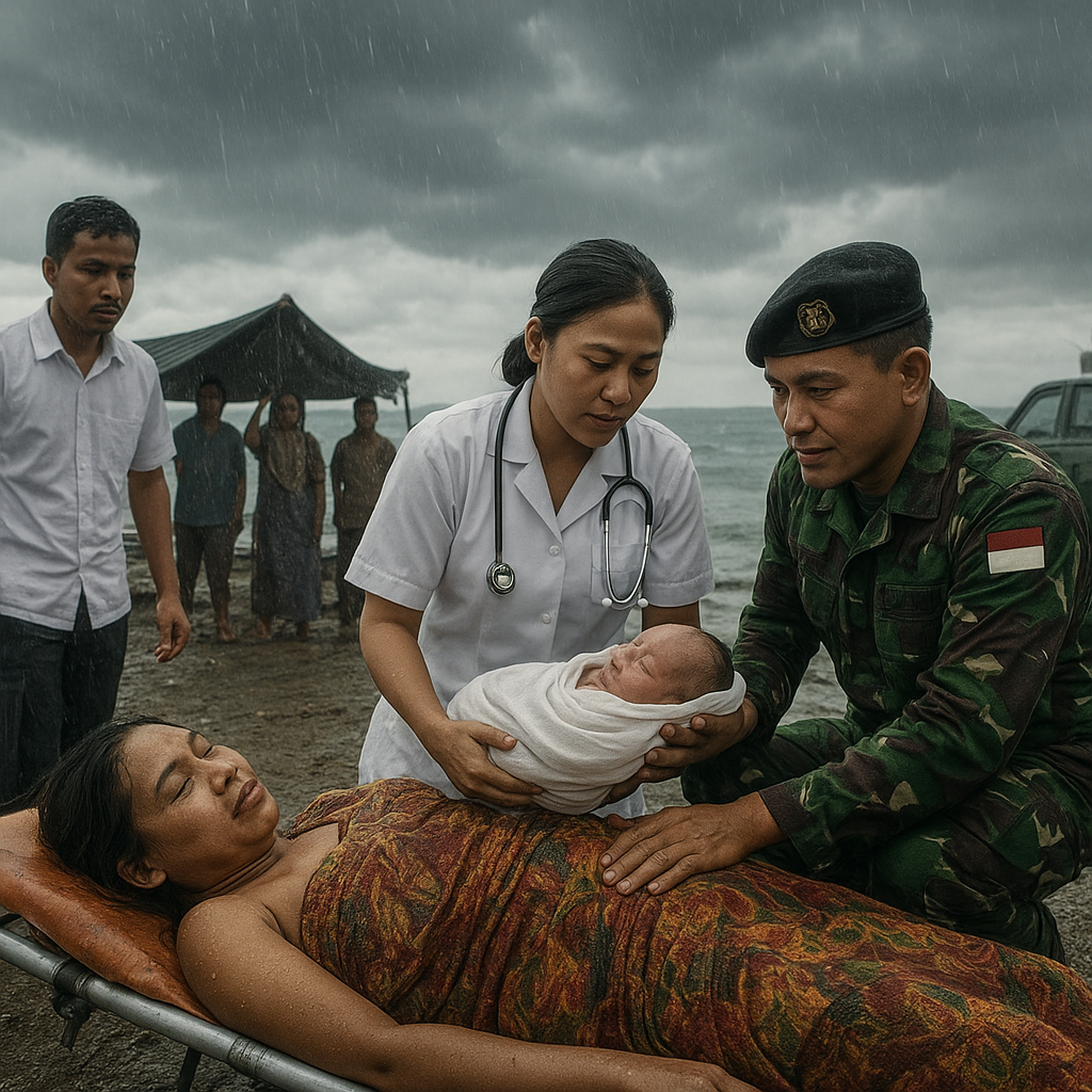 Kisah Komandan Rayon Bantu Kelahiran Ibu Hamil di Pulau Terluar Maluku